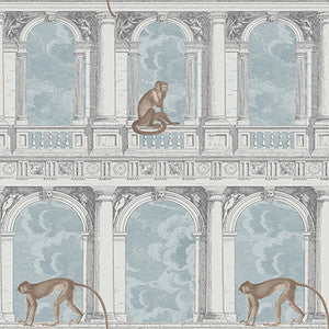Procuratie Con Vista Stone & Powder Blue by Cole & Son Wallcovering