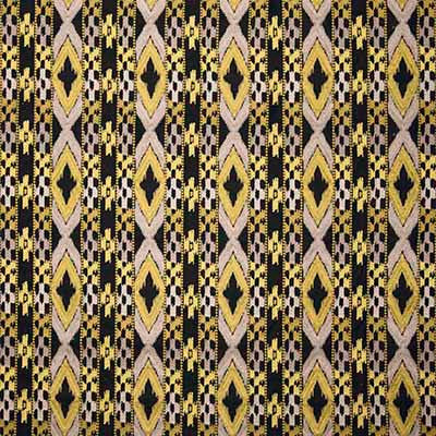 Queen Blk/Amarillo by Gaston Y Daniela Fabric