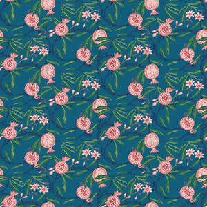 Granadas Azul/Noche by Gaston Y Daniela Wallcovering