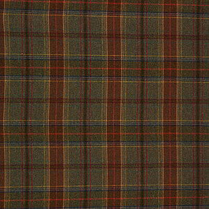 Shetland Plaid Lovat by Mulberry Fabric