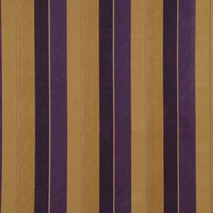 Marco Stripe Purple/Taupe by G P & J Baker Fabric