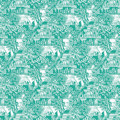 Olimpo Esmeralda by Gaston Y Daniela Wallcovering