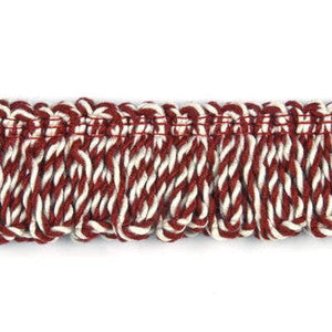 Rope Loop Fringe Red by Parkertex Trim