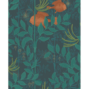 Nautilus Dark Green by Cole & Son Wallcovering