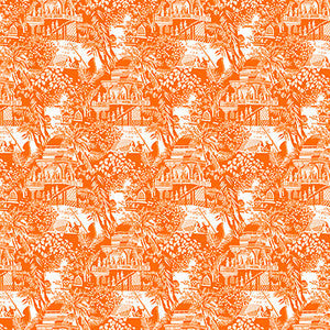 Olimpo Naranja by Gaston Y Daniela Wallcovering