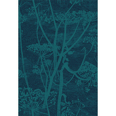 Cow Parsley Petrol & Ink by Cole & Son Fabric