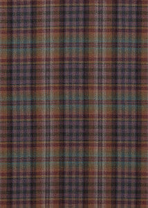 Nevis Teal/Sienna/Mauve by Mulberry Fabric