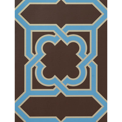 Martin Marron/Azul by Gaston Y Daniela Wallcovering