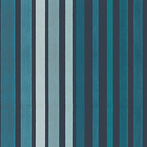 Carousel Stripe Blue by Cole & Son Wallcovering