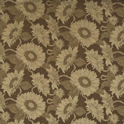 Sunflower Weave Ochre By Mulberry Fabric