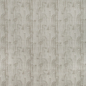 Crescent Weave Gris by Groundworks Fabric