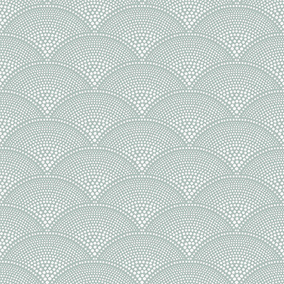Feather Fan Print Room Blue by Cole & Son Wallcovering