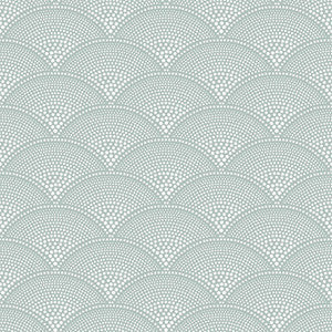Feather Fan Print Room Blue by Cole & Son Wallcovering