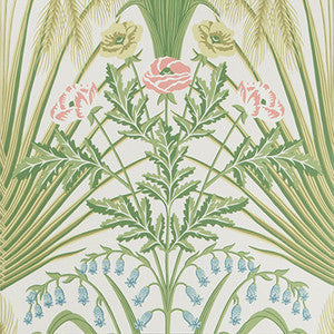 Bluebell Spring Green/Crm by Cole & Son Wallcovering