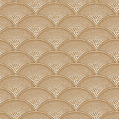 Feather Fan Crm Gingr by Cole & Son Fabric