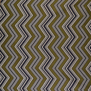 Zig Zag Verde/Navy by Gaston Y Daniela Fabric