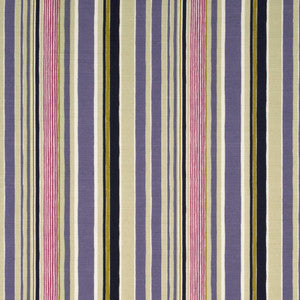 Mallow Stripe Damson/Mauve/Taupe by Baker Lifestyle Fabric
