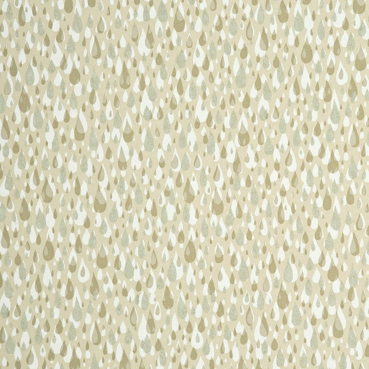 April Showers Biscuit/Silver by Baker Lifestyle Wallpaper