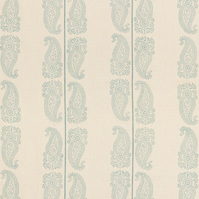Cromer Paisley Aqua by G P & J Baker Fabric