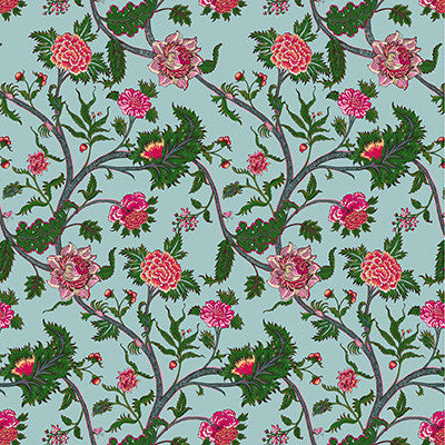Palampore Azul by Gaston Y Daniela Fabric