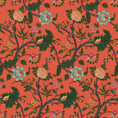Palampore Coral by Gaston Y Daniela Fabric
