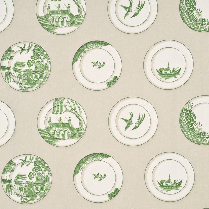 Porcelain Green by Baker Lifestyle Fabric