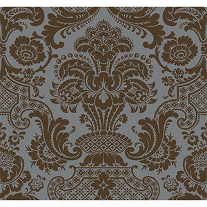 Carmen Cs Charcoal by Cole & Son Wallcovering