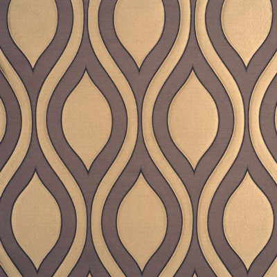 Galahad Silk Copper/Nutmeg by Mulberry Fabric
