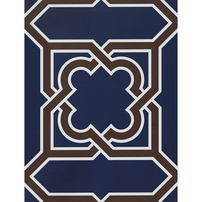 Martin Azul/Chocolate by Gaston Y Daniela Wallcovering