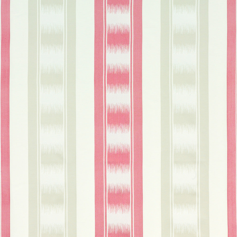 Ryecote Stripe Royal Red/Bronze by G P & J Baker Fabric