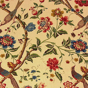 Elinors Chinese Cream/Brick by G P & J Baker Fabric