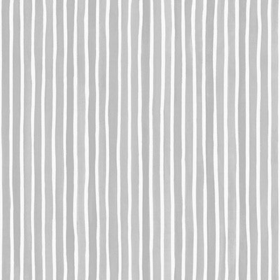 Croquet Stripe Soft Grey by Cole & Son Wallcovering