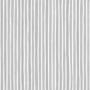 Croquet Stripe Soft Grey by Cole & Son Wallcovering