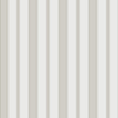 Cambridge Stripe Stone+White by Cole & Son Wallcovering
