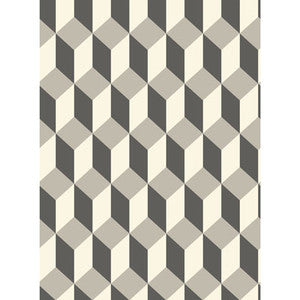 Delano Grey And Black by Cole & Son Wallcovering