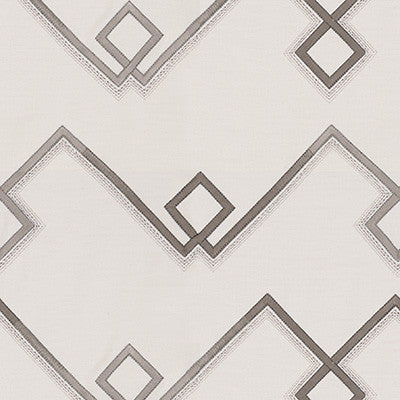 Prism Emb Grey by Lee Jofa Modern Fabric