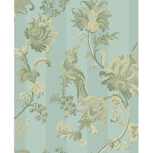 Zerzura Duck Egg & Olive by Cole & Son Wallcovering