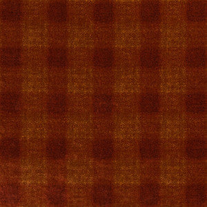 Highland Check Spice by Mulberry Fabric