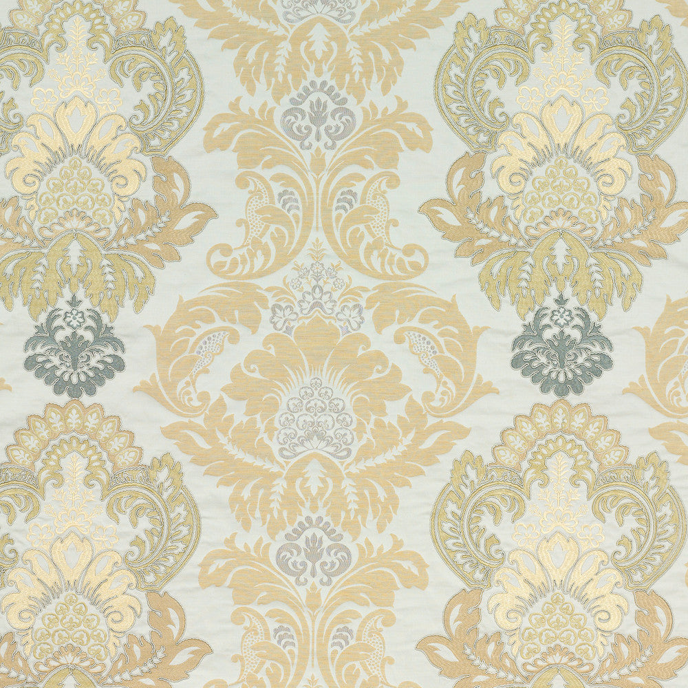 Waterford Damask Bronze/Natural by G P & J Baker Fabric