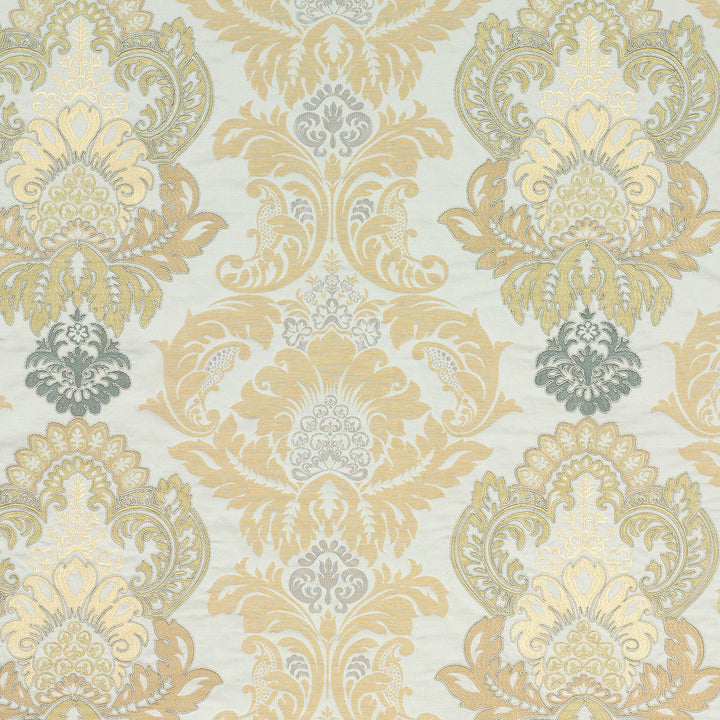 Waterford Damask Bronze/Natural by G P & J Baker Fabric