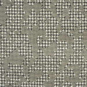 Acanthus Leaves Natural/Cream By Mulberry Fabric