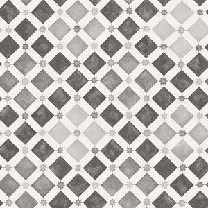 Zellige Soot & Snow by Cole & Son Wallcovering