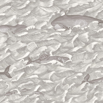 Melville Sft Blk&Wht by Cole & Son Wallcovering