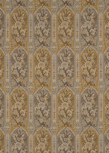 Winton Grey/Mustard by G P & J Baker Fabric