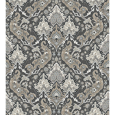 Pushkin Charcoal by Cole & Son Wallcovering