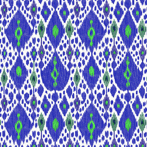 Ikat Azul by Gaston Y Daniela Fabric