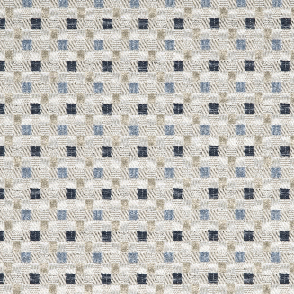 Skane Ivory/Stone/Grey by Baker Lifestyle Fabric