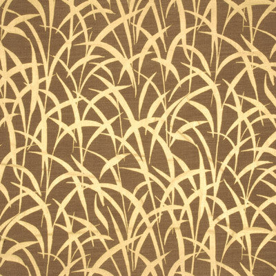 Grasses Gold by Mulberry Fabric