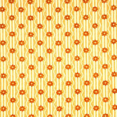 River Flower Yellow/ by G P & J Baker Fabric