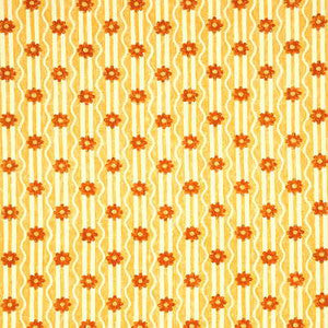 River Flower Yellow/ by G P & J Baker Fabric